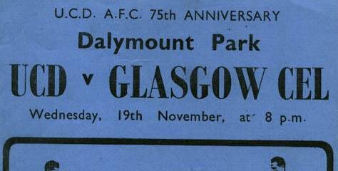 Ten Nil to Celtic, Macari scored 4, Dalglish 2 as University College Dublin thrashed