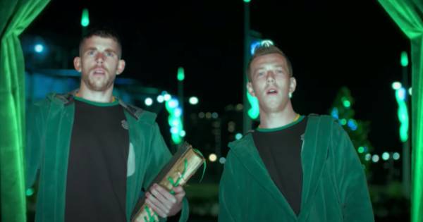 Watch Celtic’s heartwarming Christmas advert as Lennon plays star role