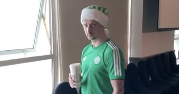 Leigh Griffiths’ hilarious Celtic da quip as Hoops release Christmas ad footage