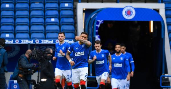 Rangers gap over Celtic compared to other league leads across Europe