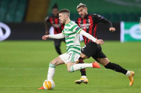 Ryan Christie makes it clear he fancies a challenge away from Celtic one day; contract talks ongoing