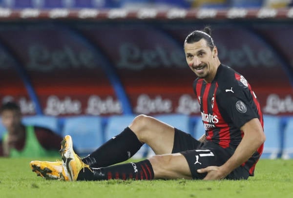 Report: Zlatan Ibrahimovic is out for at least 10 days; Milan star to miss Celtic game