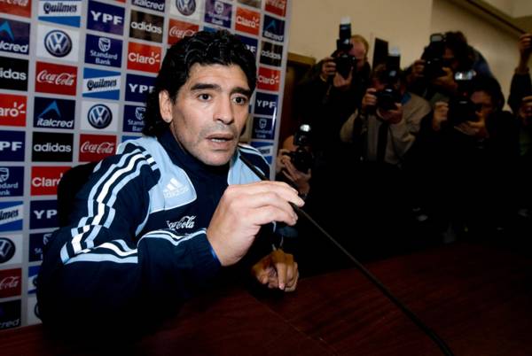 Celtic pay tribute to ‘true football icon’ as Scottish football reacts to death of Diego Maradona