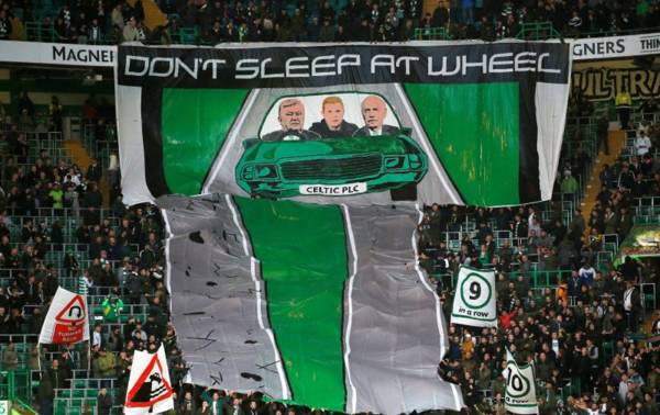 The Banner Outside Celtic Park Today Is Definitely Our Fans . And Its Message Is Serious.