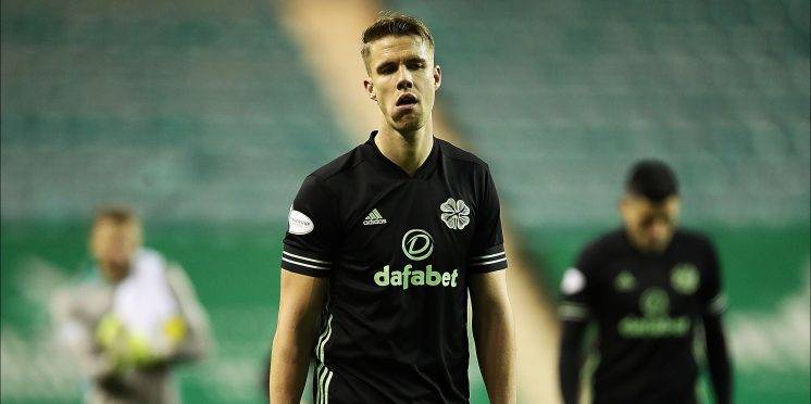 Celtic fans slam Kristoffer Ajer’s Prague performance