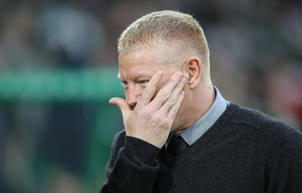 Gary Holt’s resignation should leave Celtic manager Neil Lennon in deep thought