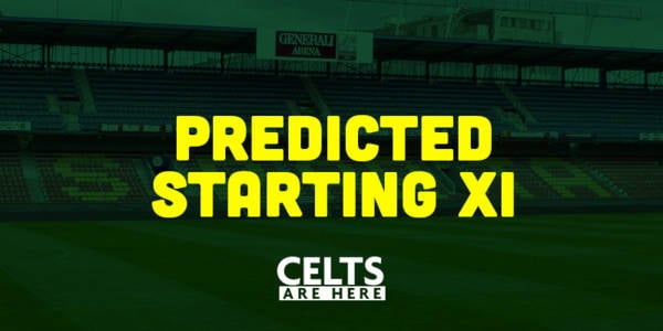 Sparta Prague vs Celtic: Predicted Starting XI