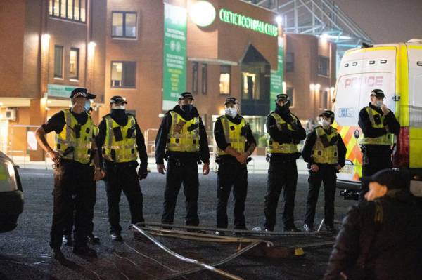 Celtic condemn fans behaviour as Neil Lennon and players ‘left shaken’ after being ‘targeted by missiles’