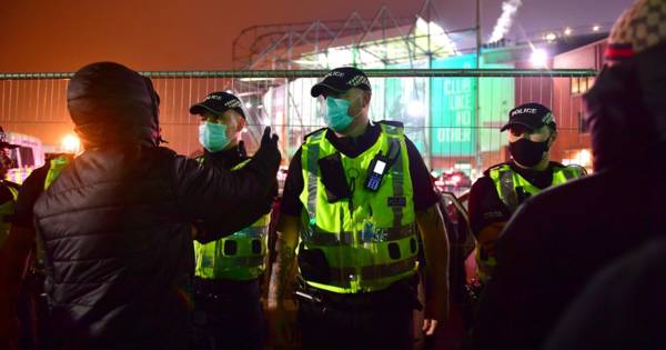 Celtic slam fans who targeted players with ‘missiles’ in Parkhead protest