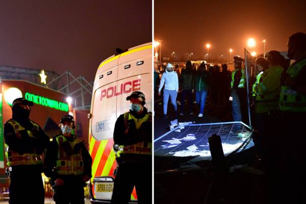 In pictures: Celtic fans protest outside Parkhead as they call for Neil Lennon to be axed