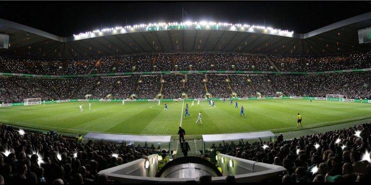 “Sack the board” Celts clash with police at Paradise