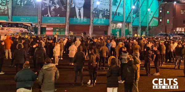 Things Turn Nasty at Celtic Park; Club Silent as Police Brandish Batons