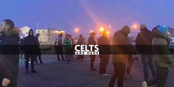 Video: Supporters Turn up at Celtic Park After Ross County Defeat