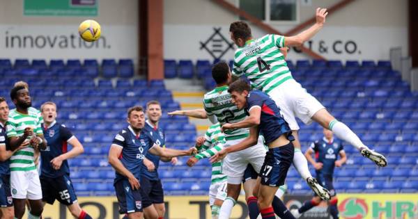 What TV channel and time is Celtic v Ross County on today?