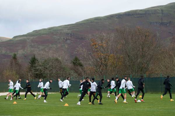 Celtic heighten security at Lennoxtown with extra police and stewards called in as players train as normal