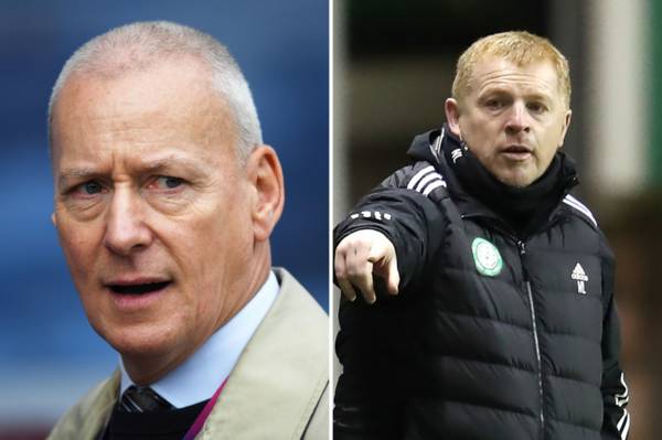 Jim White provides update on Neil Lennon’s Celtic position as he quotes senior source