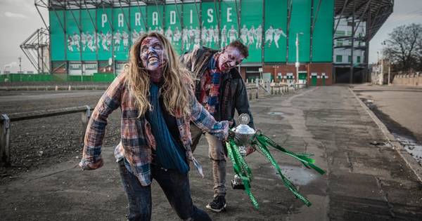 Paddy Power troll Celtic fans with zombie stunt