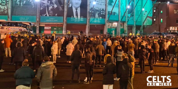 Celtic Boss Adresses Parkhead Protest