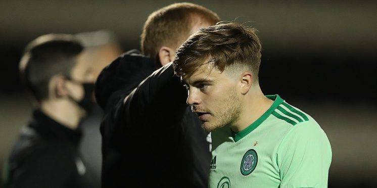 James Forrest – a man sorely missed by Neil Lennon.