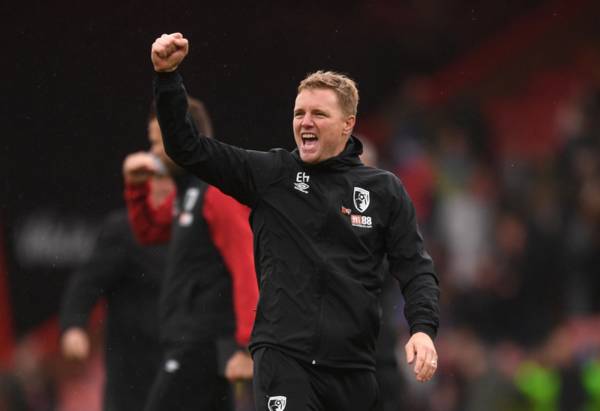 Celtic handed massive Eddie Howe boost by pundit