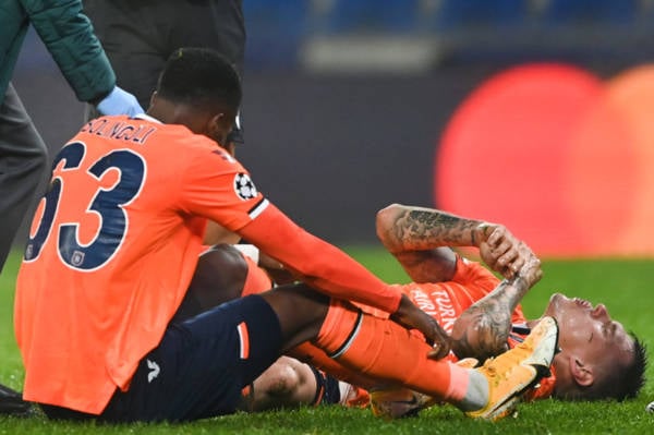 Celtic-owned Boli Bolingoli picks up concerning injury; hauled off during Champions League clash