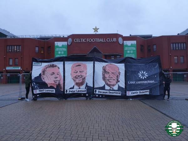 Lost Connection – Green Brigade’s new banner protest