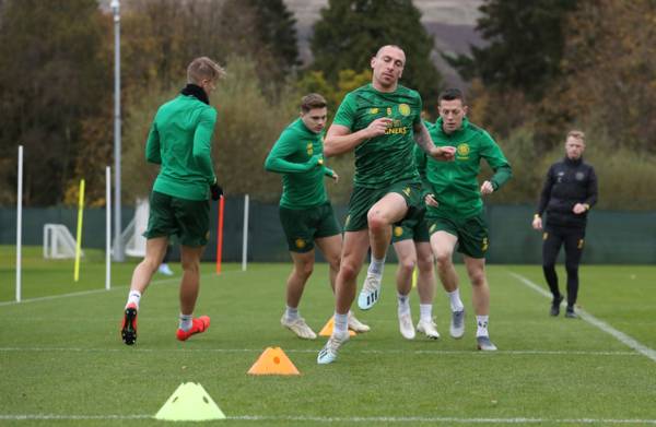 Celtic star pictured back in training after recent injury