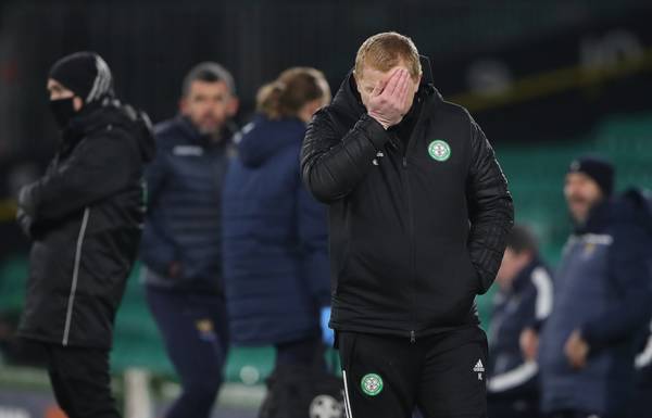 Neil Lennon snaps at BBC reporter after Celtic draw