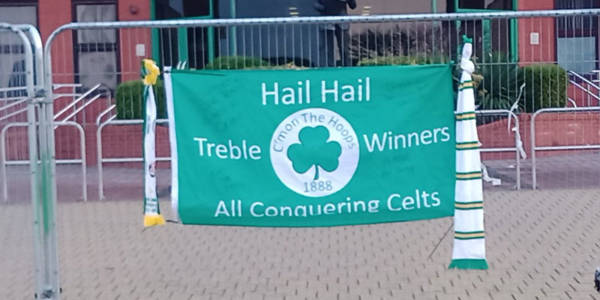 Brilliant: Celtic CSC Comes Up with Fence Protest