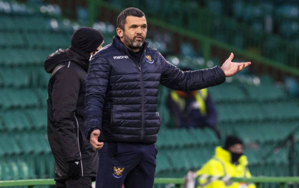 ‘Little bit frustrated’ – Manager makes Celtic ‘luck’ statement after Saints stumble