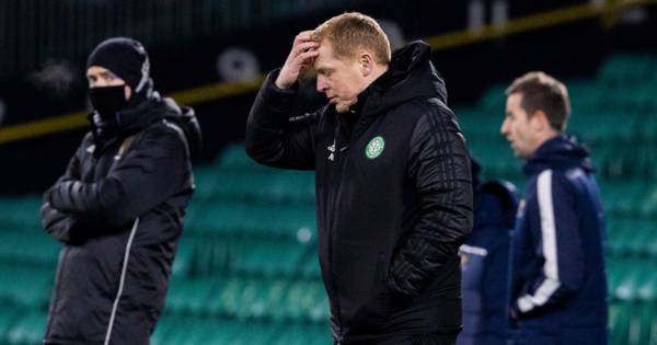 Neil Lennon has admitted Celtic’s title bid is now ‘very very difficult’