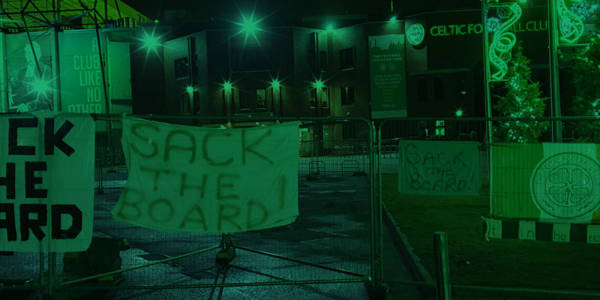 Green Brigade Late Night Message to Celtic Board