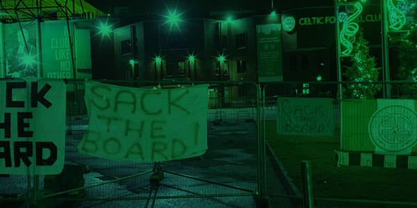 More Banners Appear at Celtic Park and Lennoxtown Overnight