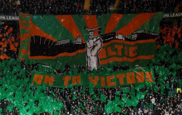 Video: Banners of protest take over the Celtic Way barricades