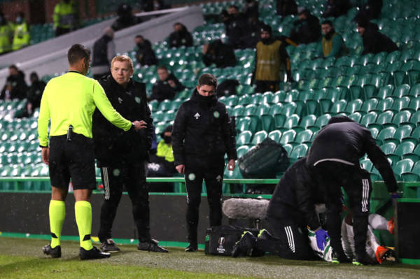 Chris Sutton raises head injury concerns after Jeremie Frimpong goes down during Celtic vs Lille