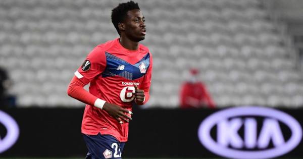 Former Celtic star Timothy Weah is in line to star for Lille at Parkhead