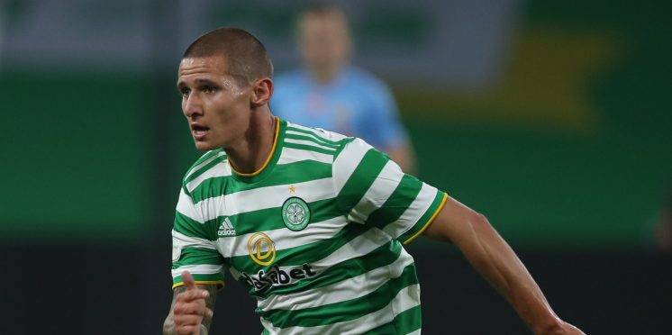 Celtic fans hail Patryk Klimala moment against Lille