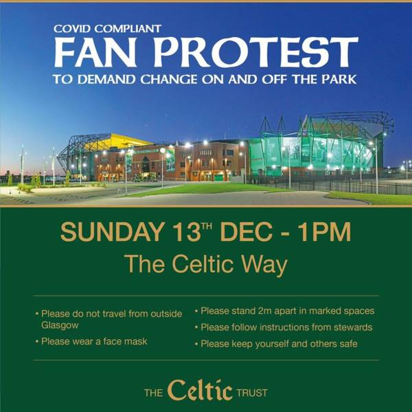 Police Warning Ahead Of Parkhead Protest Tomorrow