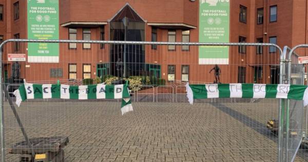 Celtic fan protest – LIVE updates from Parkhead