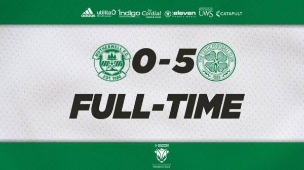 SWPL1: Motherwell 0 Celtic 5 – Our Ghirls are back in the Groove