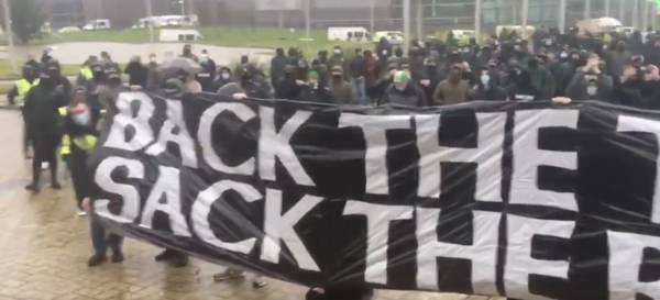 Video: Fans make their voice heard at Celtic Park protest