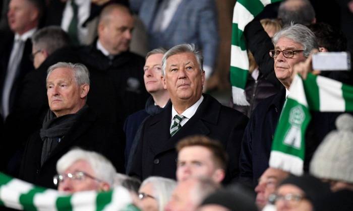 Celtic chairman Ian Bankier thows weight behind Peter Lawwell amid fan calls for chief to walk