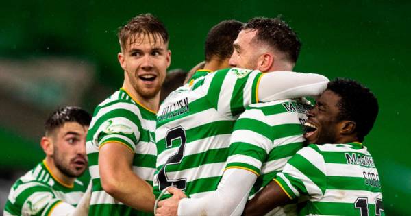 Ismaila Soro’s bundle of Celtic joy as he hugs Shane Duffy with all his might