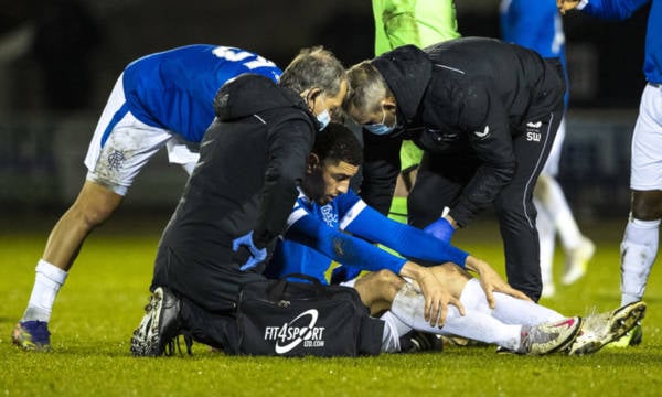 Rangers’ Leon Balogun suffers injury as Celtic clash closes in