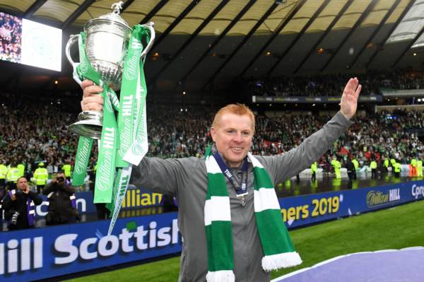 Neil Lennon on chance for Scottish football first in month of 20-year Celtic anniversary and Hearts’ cup final threat