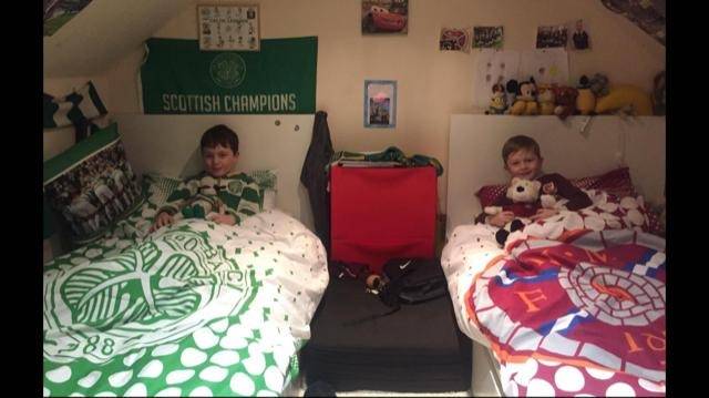 Scottish Cup Final: Meet the family where one son supports Celtic and one supports Hearts