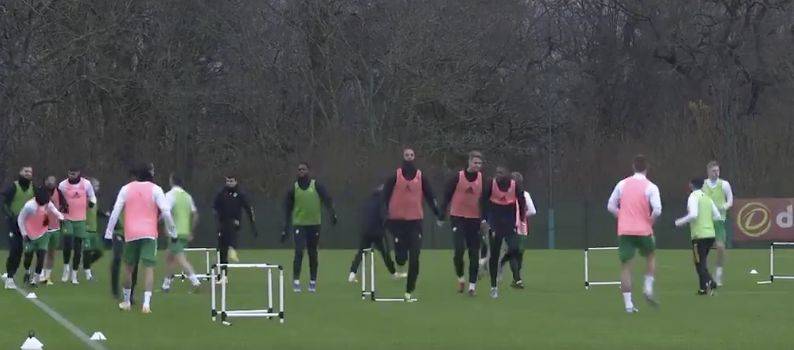 Video: Final preparations at Lennoxtown for tomorrow’s Scottish Cup Final