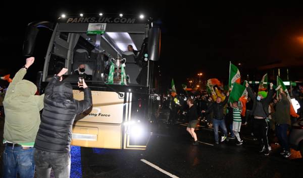 Celtic plea for fans to stay away from Parkhead in Scottish Cup celebrations