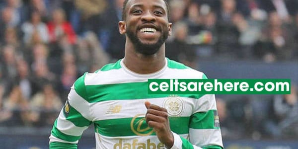 Moussa Dembele Reacts to Celtic Quadruple Treble