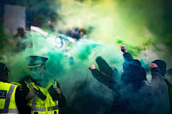 The best photos as Celtic receive passionate Scottish Cup Final welcome from fans